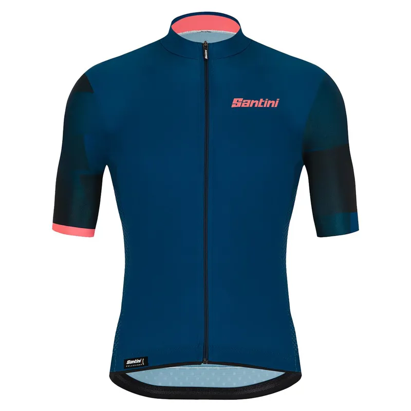 Santini Mito Spillo Mens Jersey in Blue