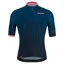 Santini Tono Puro Mens Jersey in Blue