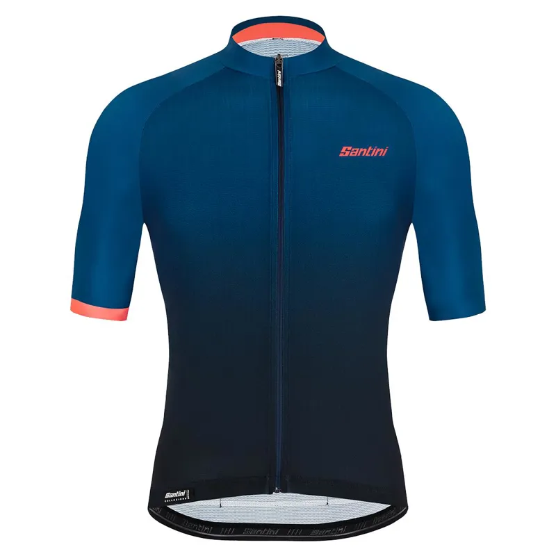 Santini Karma Luce Mens Jersey in Blue