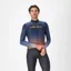 Castelli Apice Thermal Jersey in Belgian Blue/Vivid Orange/Winter Sky
