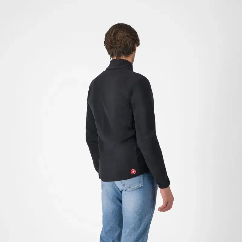 Castelli Classico Fleece Jacket in Black-1