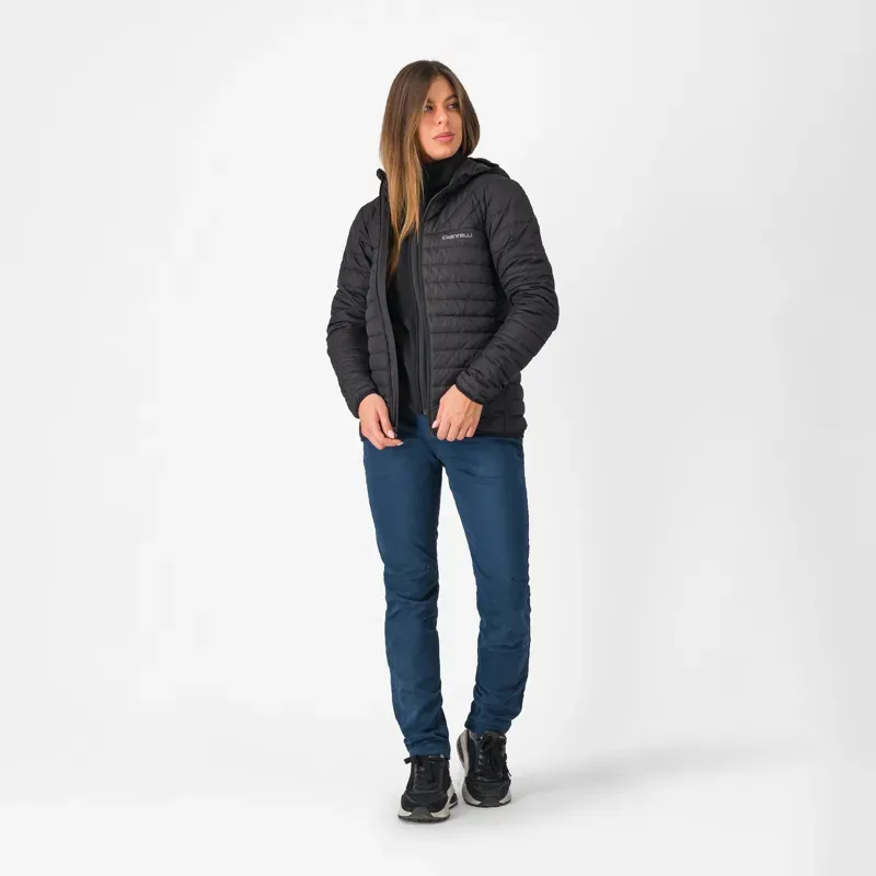 Castelli Women's Classico Puffy Jacket in Black-3