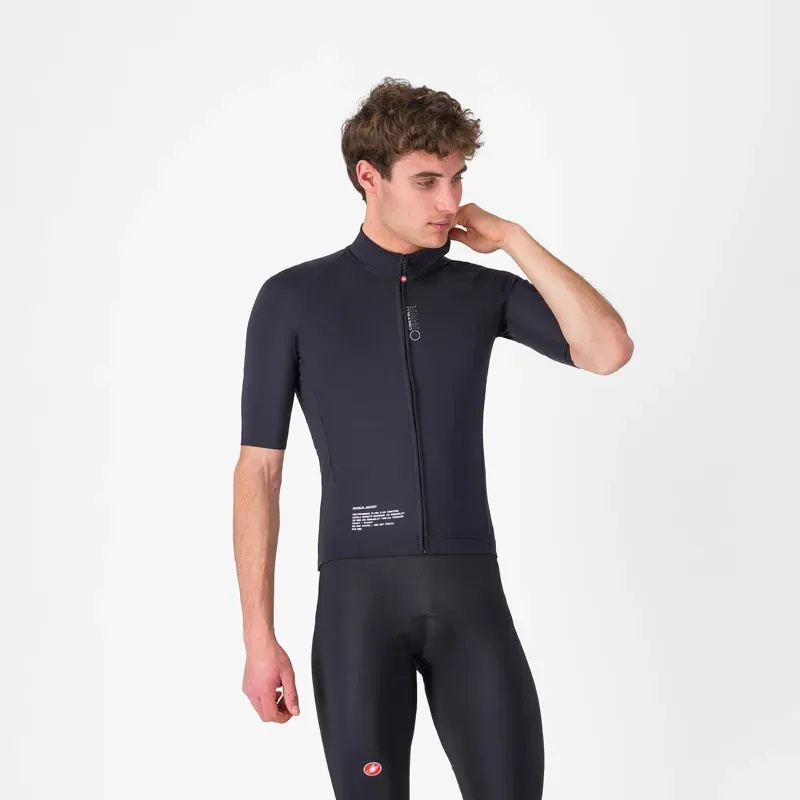 Castelli Do.Di.Ci. Short Sleeve Jacket in Light Black