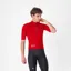 Castelli Do.Di.Ci. Short Sleeve Jacket in Rich Red