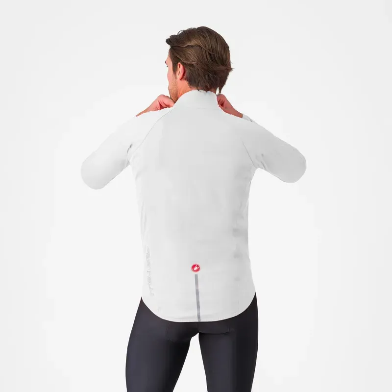 Castelli Emergency 3 Rain Jacket in White-1