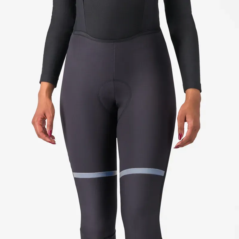 Castelli Women's Polare 2 Bib Tights in Black-3