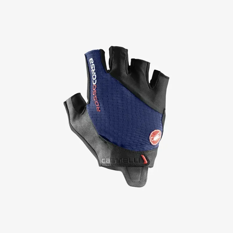 Castelli Rosso Corsa Pro V Gloves / Belgian Blue x-small