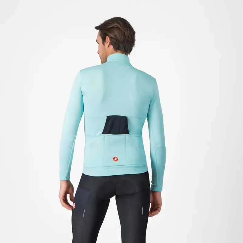 Castelli Unlimited Trail 2 Jersey in Pool Blue/Dark Grey/Brilliant Orange-1