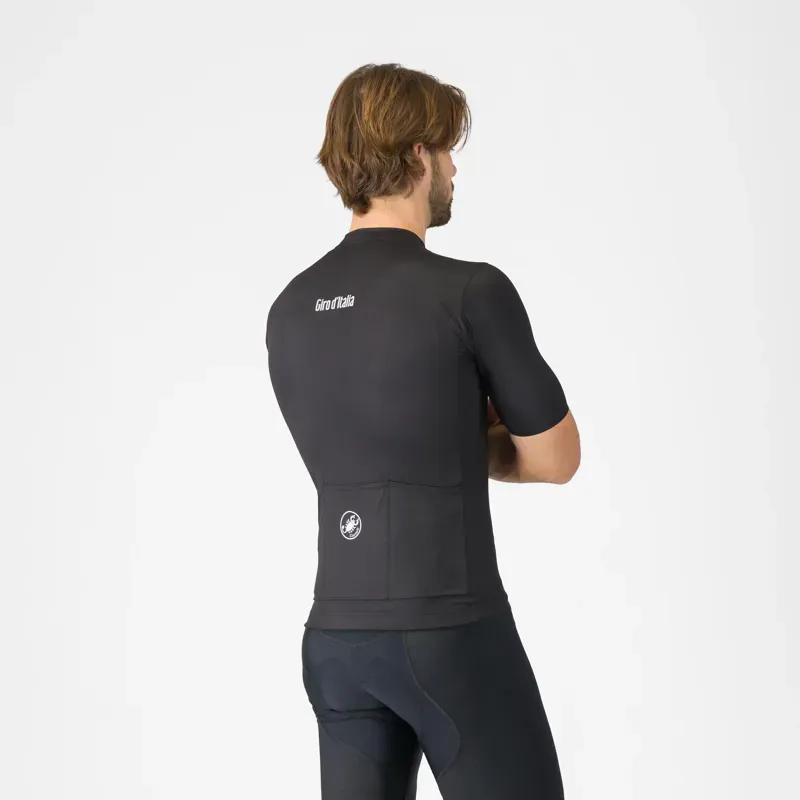 Castelli Vintage Giro D'Italia Jersey in Nero-1