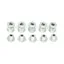 A2Z Chainring 5 Arm Bolt Kit In Silver