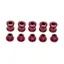 A2Z Chainring 5 Arm Bolt Kit In Red