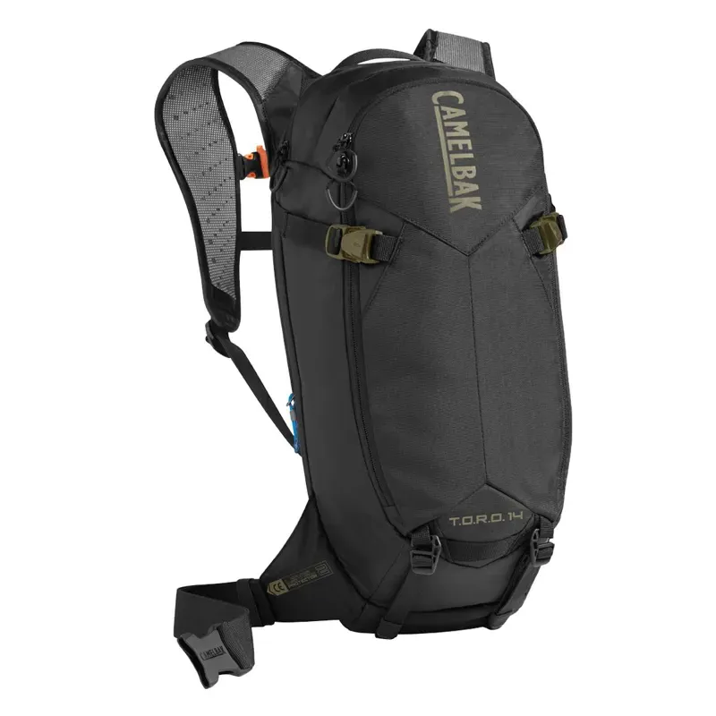 Camelbak Toro Protector 14 Dry Hydration Pack 14l / 490oz In Black