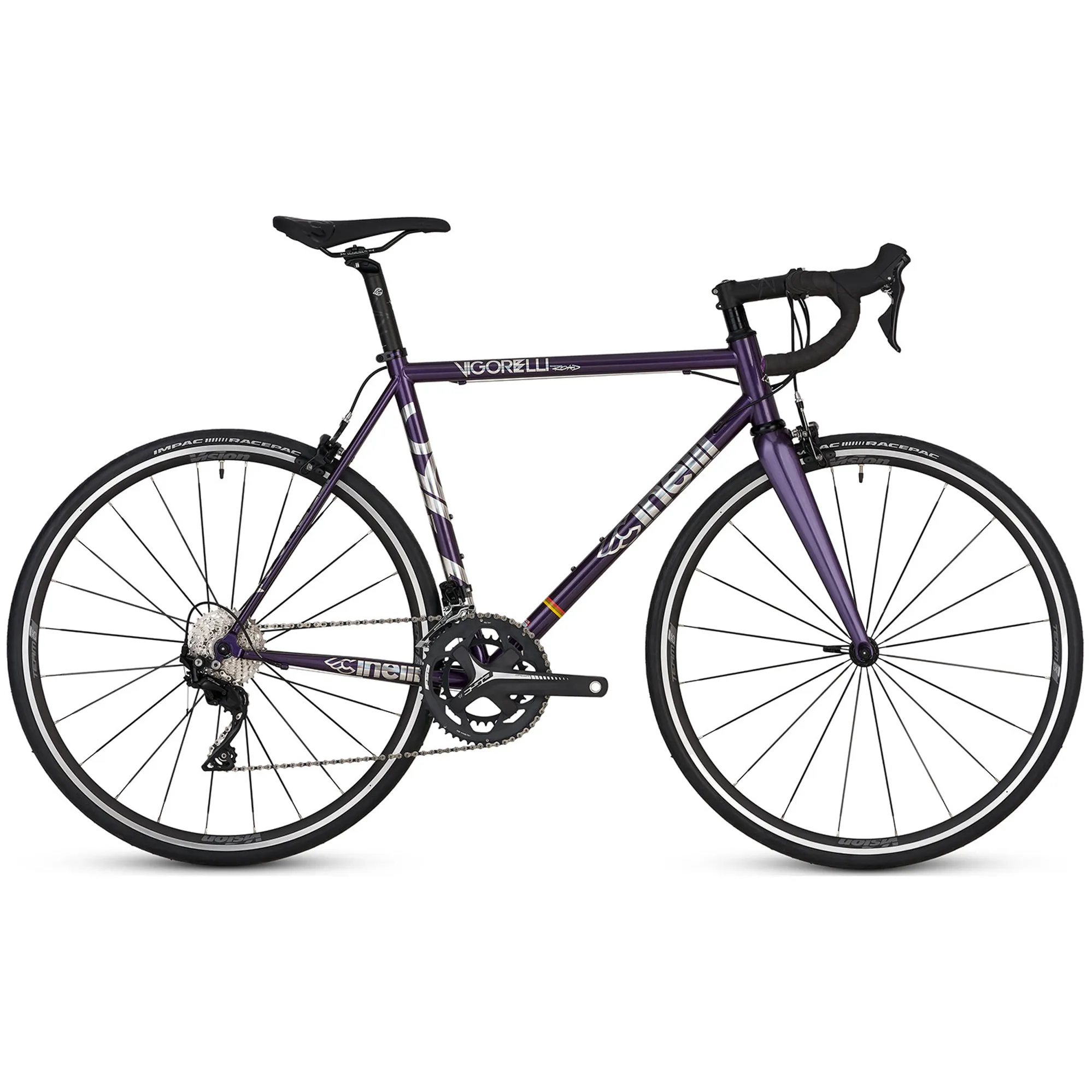 Cinelli Vigorelli 105 2019 Road Bike Purple - Main Image