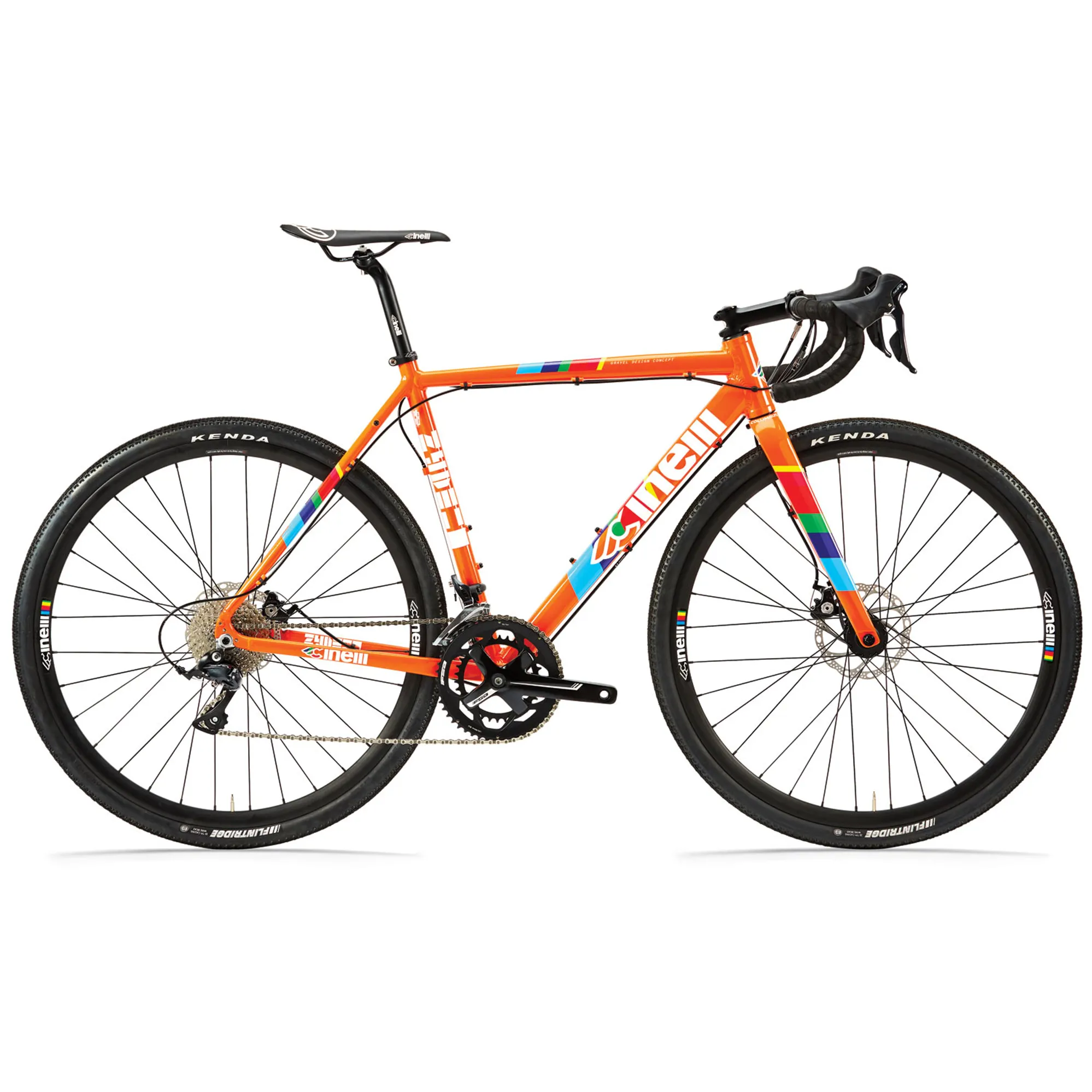 Gravel Bici Cinelli Ibrida Cinelli Tutto Plus Flat Bar Single