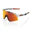 100% S3 HiPER Mirror Red Lens Sunglasses in Soft Tact Grey Camo
