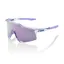 100% Speedcraft HiPER Mirror Lens Sunglasses in Translucent Lavender