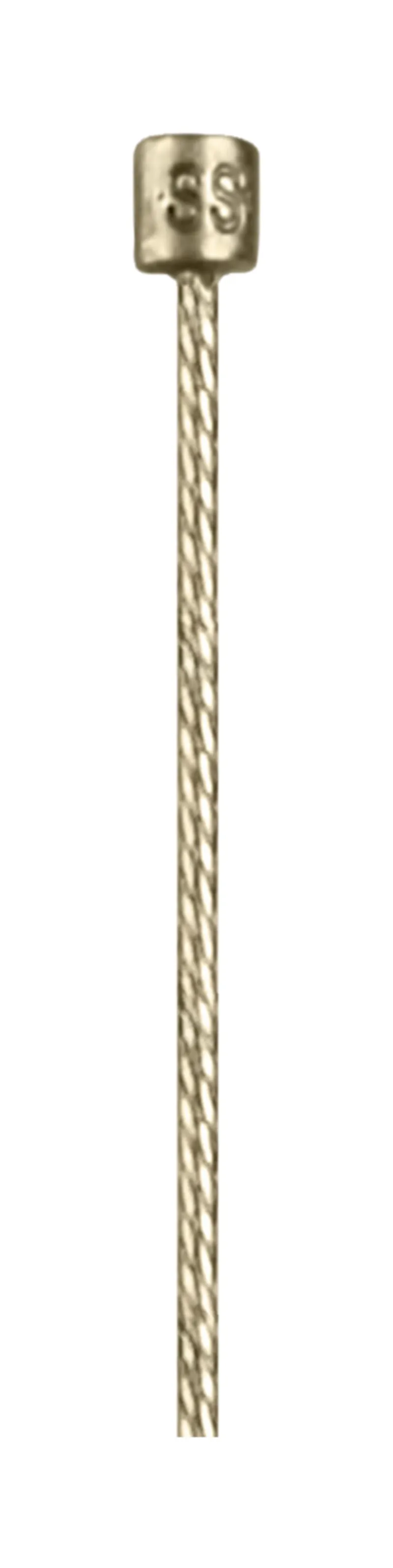 2021 BBB SpeedWire 1.1x2350mm Polished Gear Cable in Gold