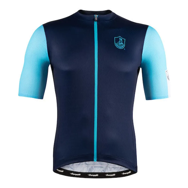 Campagnolo Indio Jersey in Blue/Light Blue