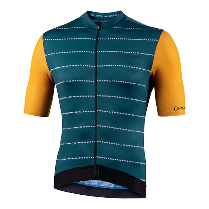 Nalini Bas Respect Jersey in Blue/Dark Yellow