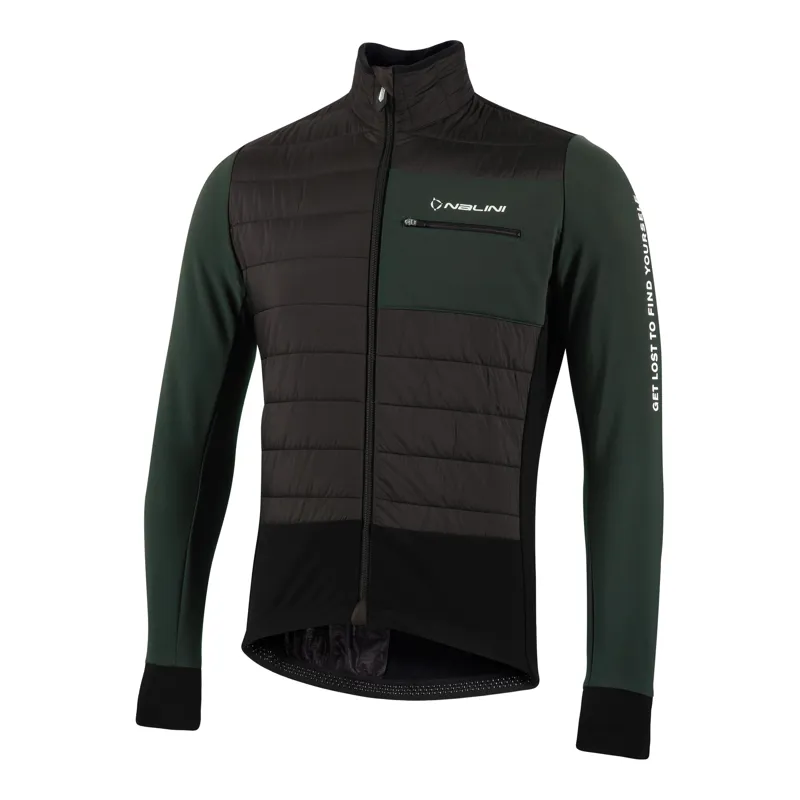 Nalini New Adventures Jacket in Forest Green/Black