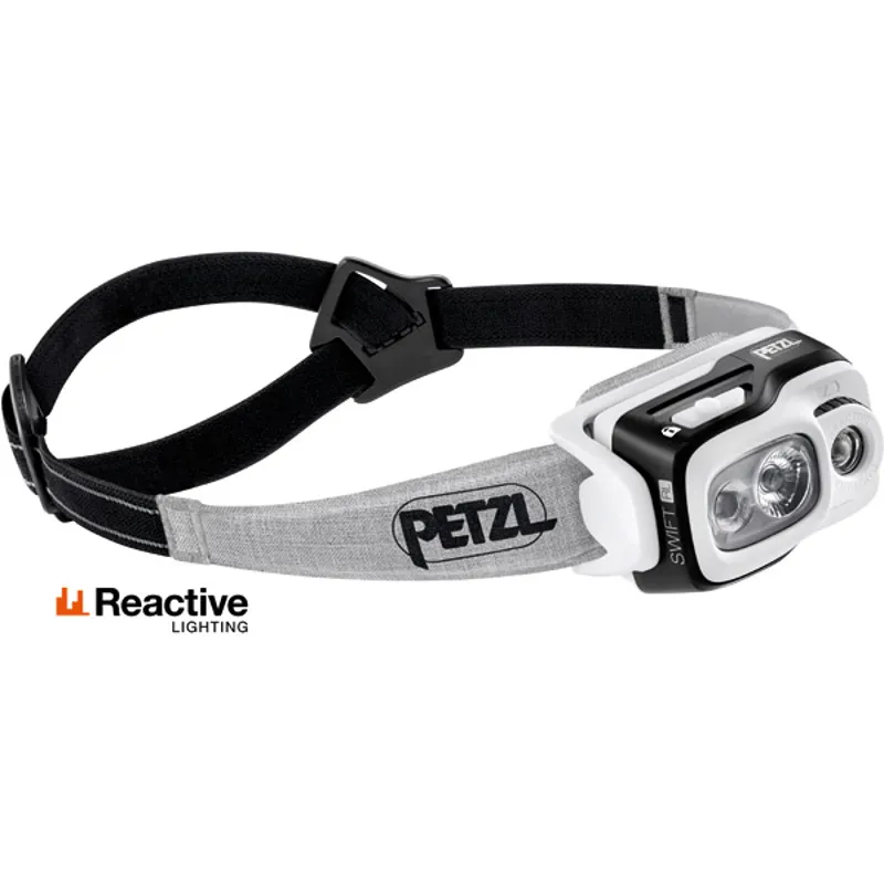 Petzl Swift RL 900 Lumen Head Torch in Black