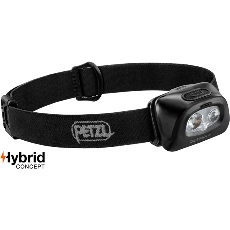 Petzl Tactikka + 350 Lumen Head Torch in Black