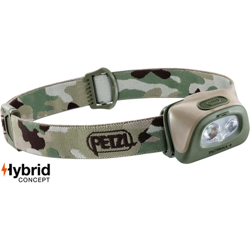 Petzl Tactikka + 350 Lumen Head Torch in Green