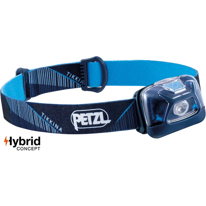 Petzl Tikkina 250 Lumen Head Torch in Blue