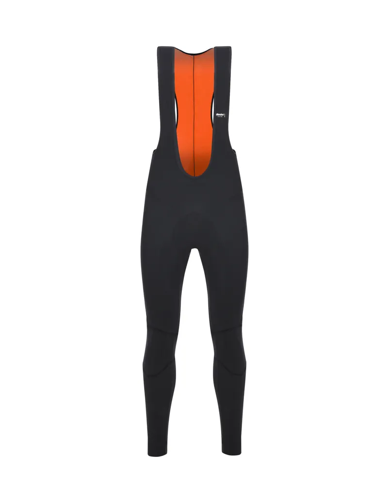 Santini 365 Lava Winter Bib Tights in Orange