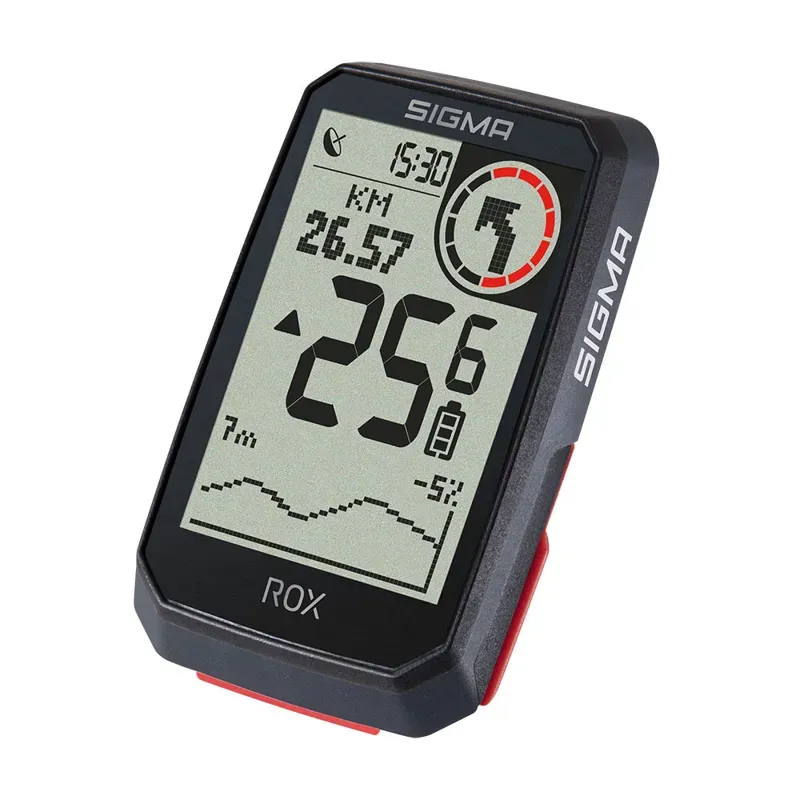Sigma ROX 4.0 Sensor Set GPS Cycle Computer in Black