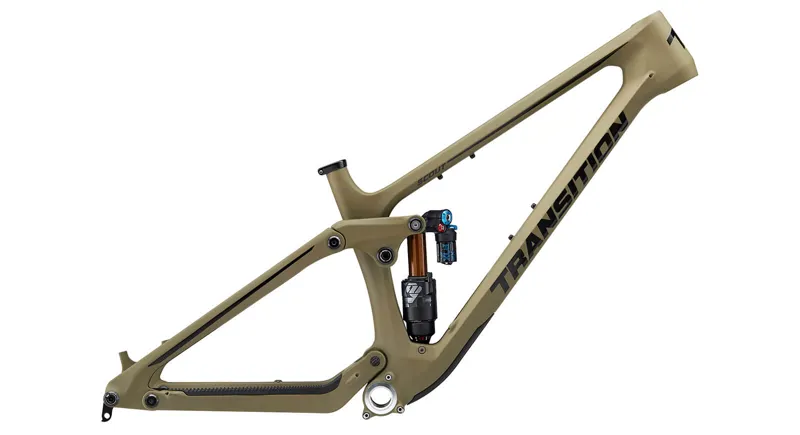 2021 Transition Scout Carbon Mountain Bike Frameset in Green
