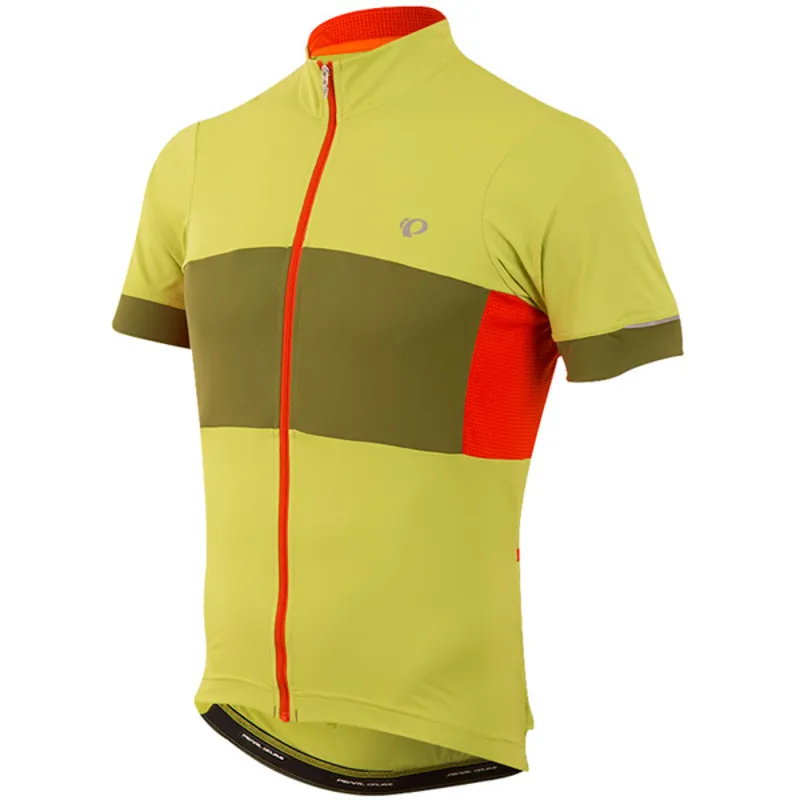 Pearl Izumi Elite Escape Semi Form Mens Jersey in Yellow-1