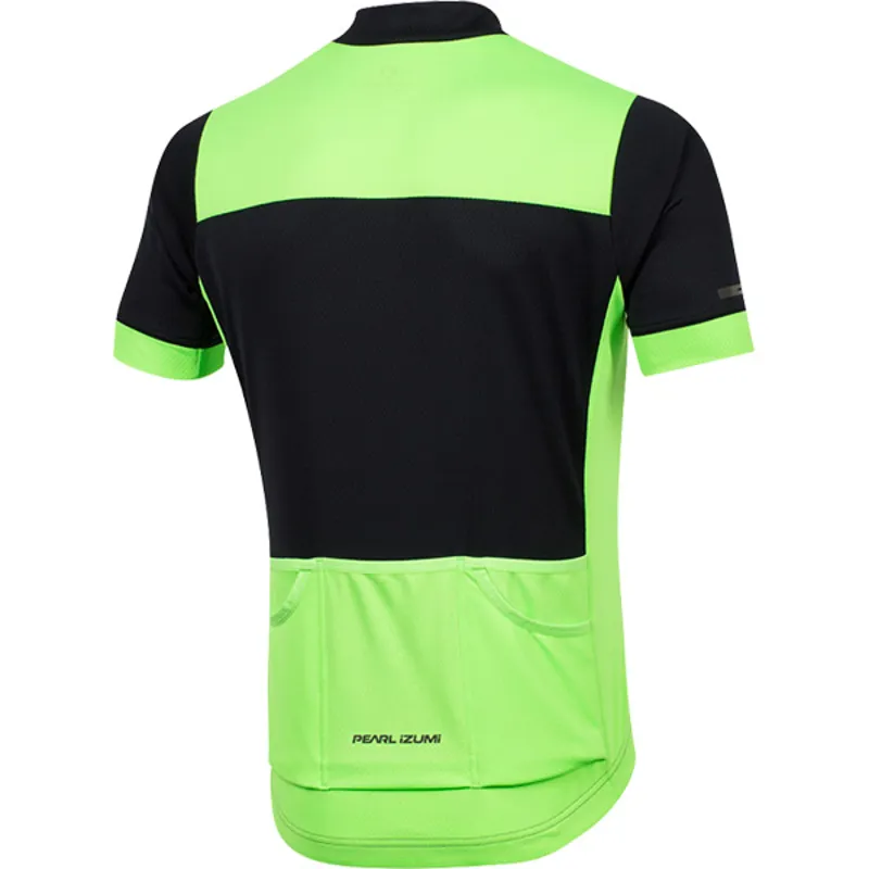 Pearl Izumi Elite Escape Semi Form Mens Jersey in Green-1