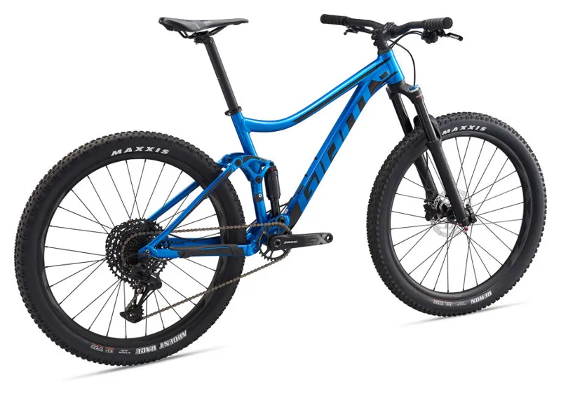 2020 Giant Stance 2 Full Suspension Mountain Bike in Blue-5