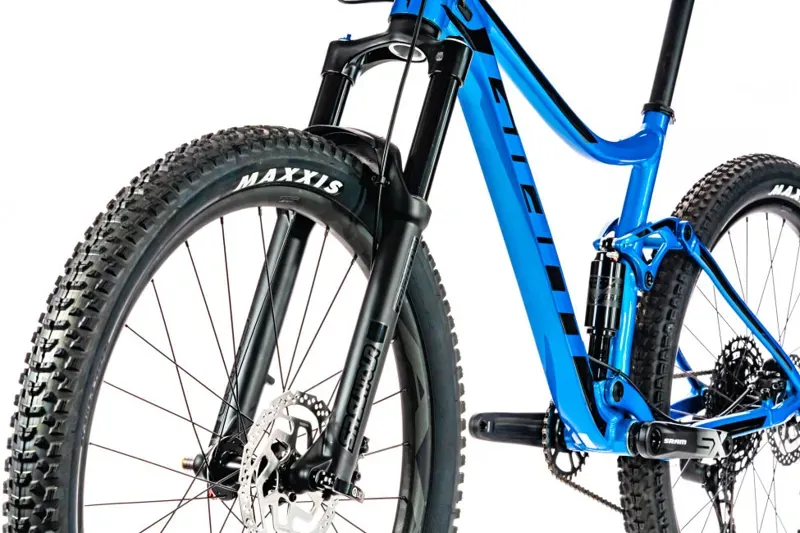 2020 Giant Stance 2 Full Suspension Mountain Bike in Blue-4