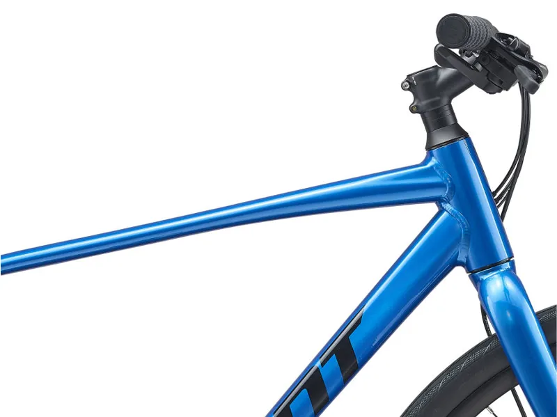 2021 Giant Escape 3 Disc Hybrid Bike in Blue -6