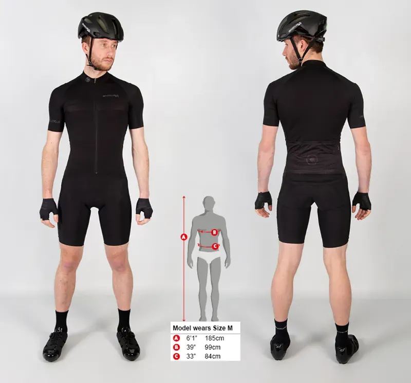 Endura Pro SL Short Sleeve Jersey in Black-1
