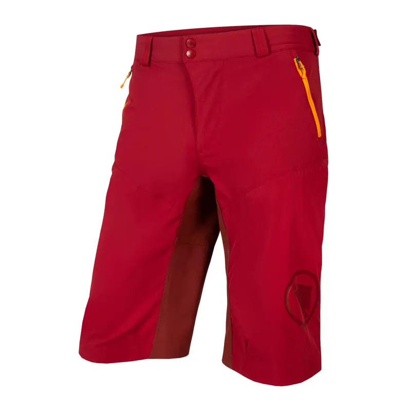 Endura MT500 Spray II Shorts in Red