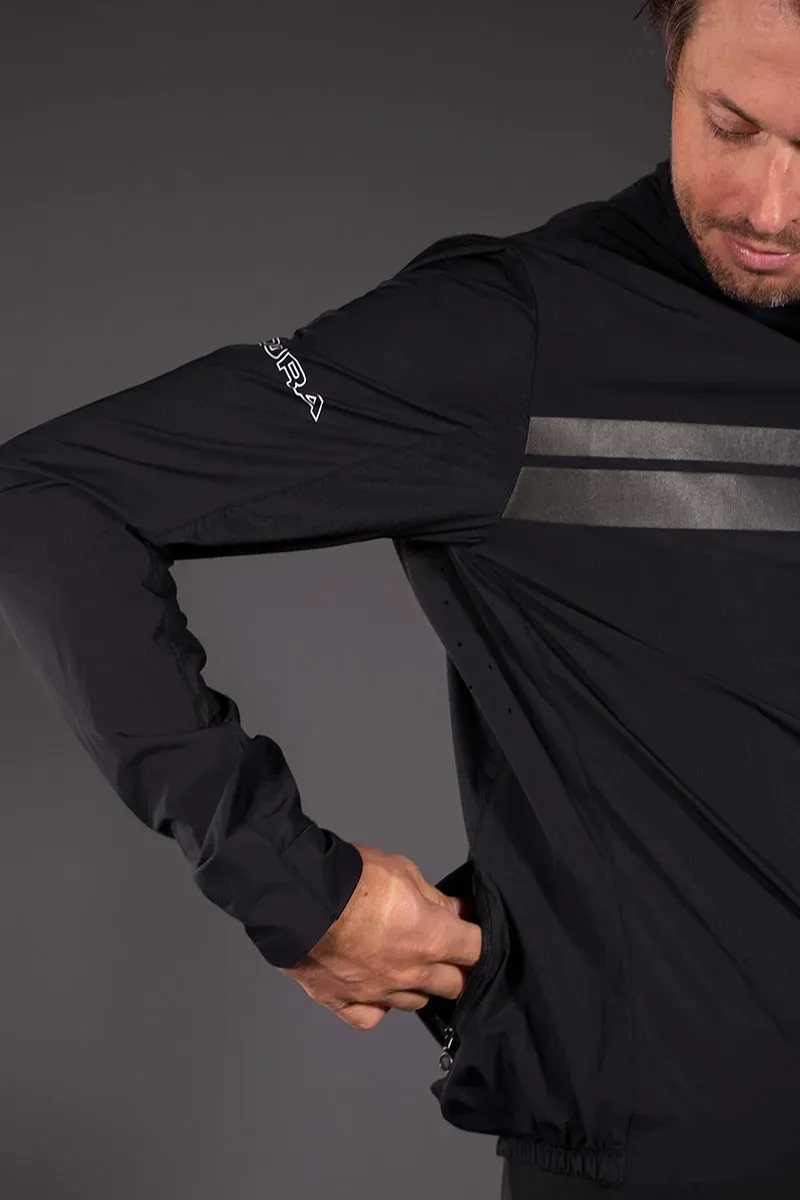 Endura Pro SL Road Windshell Jacket in Black-5