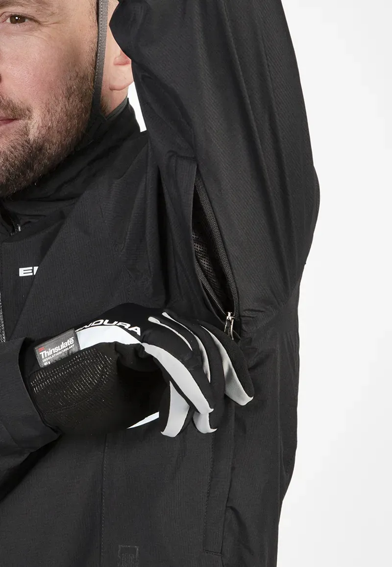 Endura Hummvee Waterproof Jacket in Black-7