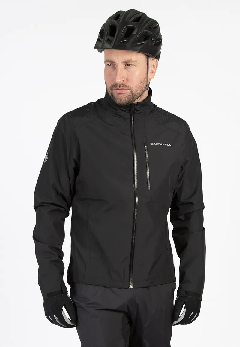 Endura Hummvee Waterproof Jacket in Black-6