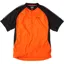 Madison Stellar Short Sleeved Mens Jersey in Orange