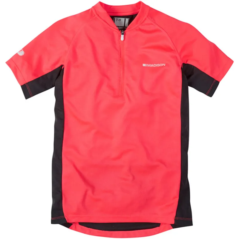 Madison Trail Short Sleeved Youth Jersey in Pink
