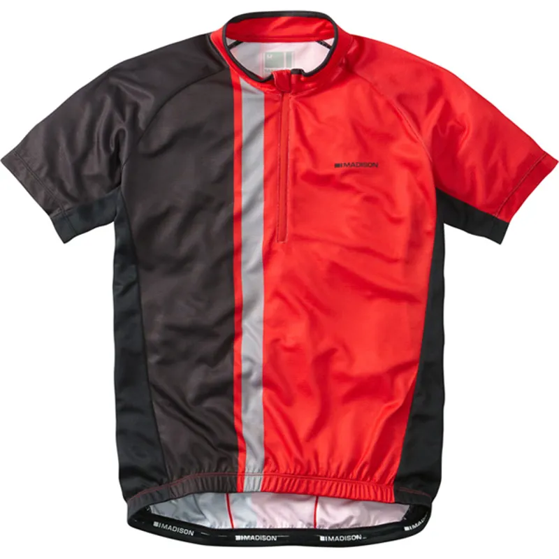 Madison Tour Short Sleeved Mens Jersey in Red