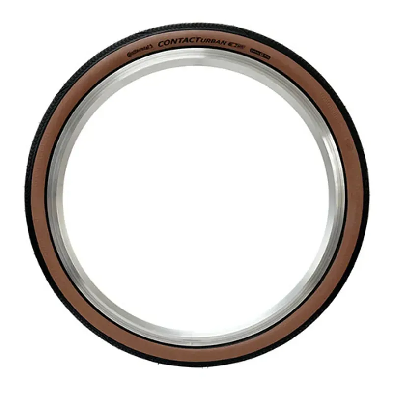 Continental Contact Urban Foldable Tyre 16x1.35-inch in Black/Brown