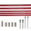 Campagnolo Ergopower Replacement Cable Set in Red
