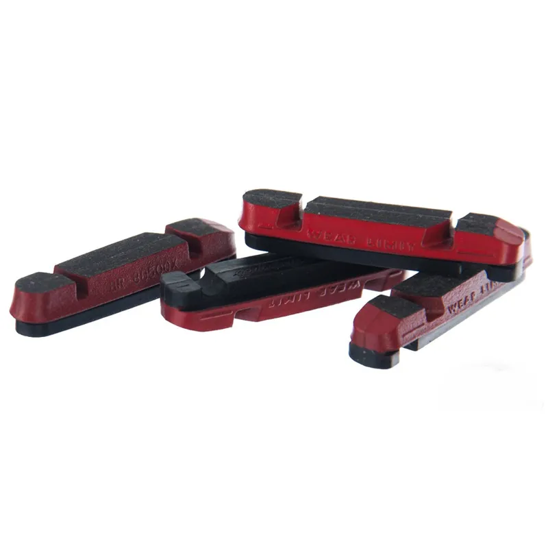 Campagnolo Carbon Brake Pad Insert 4-pack in Red