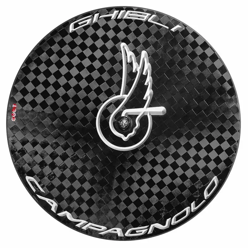 Campagnolo Ghibli Carbon Tubular Track Wheels in Black-1