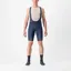Castelli Entrata 2 Bib Shorts in Belgian Blue