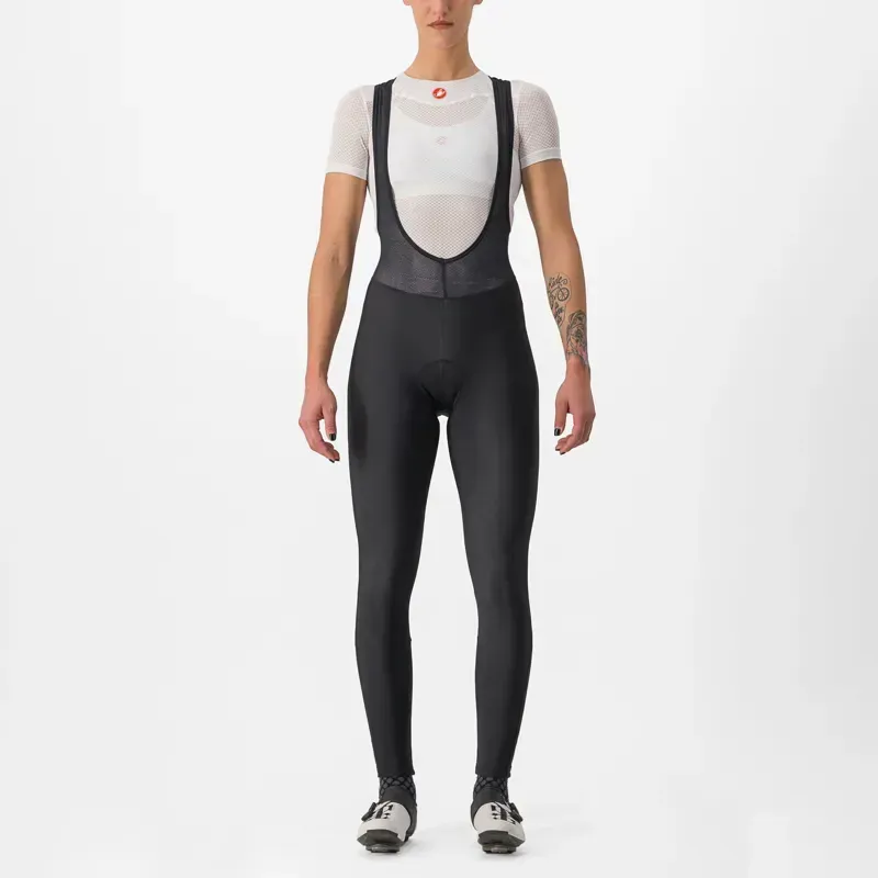 Castelli Entrata Women's Bib Tights in Black